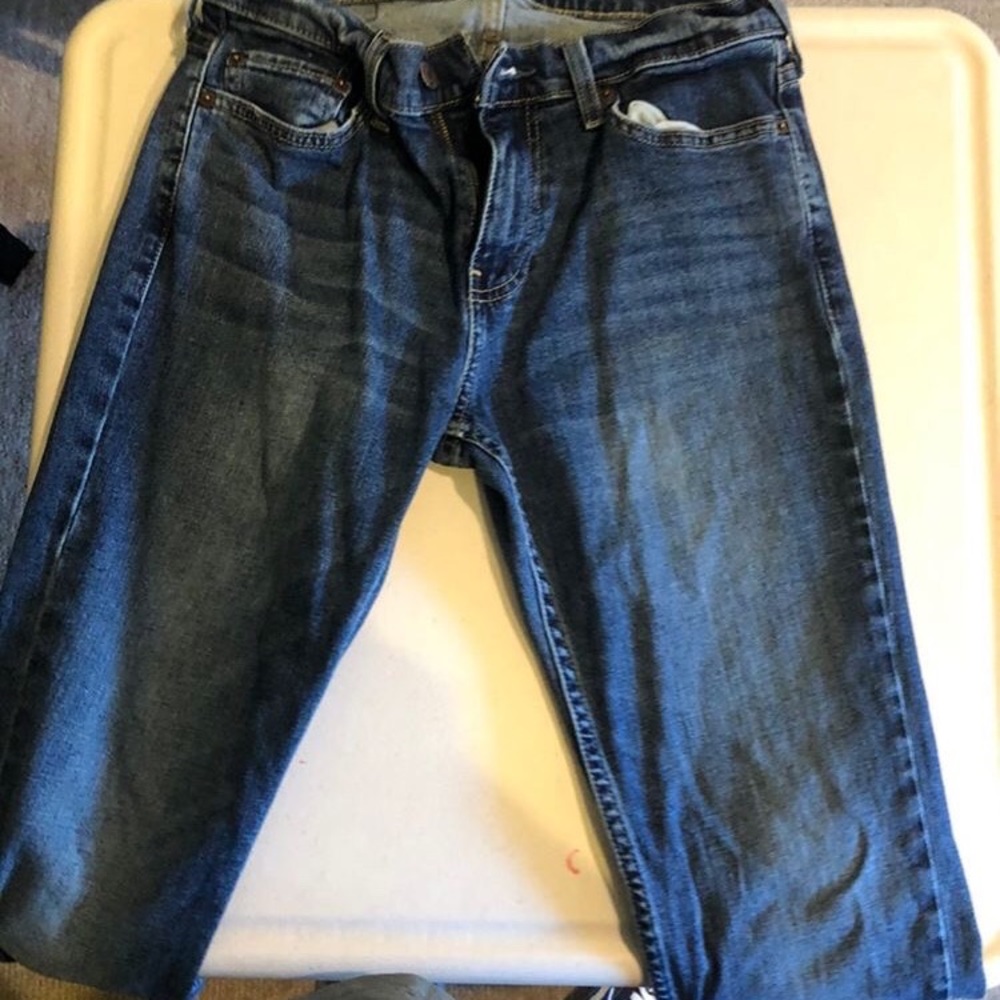 Dark blue Hollister jeans